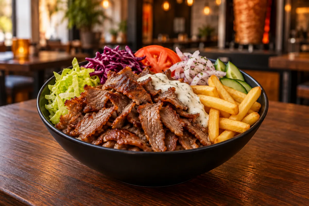 Aslan Bowl – Rind & Kalb bei Aslans Berliner Döner in Nürtingen