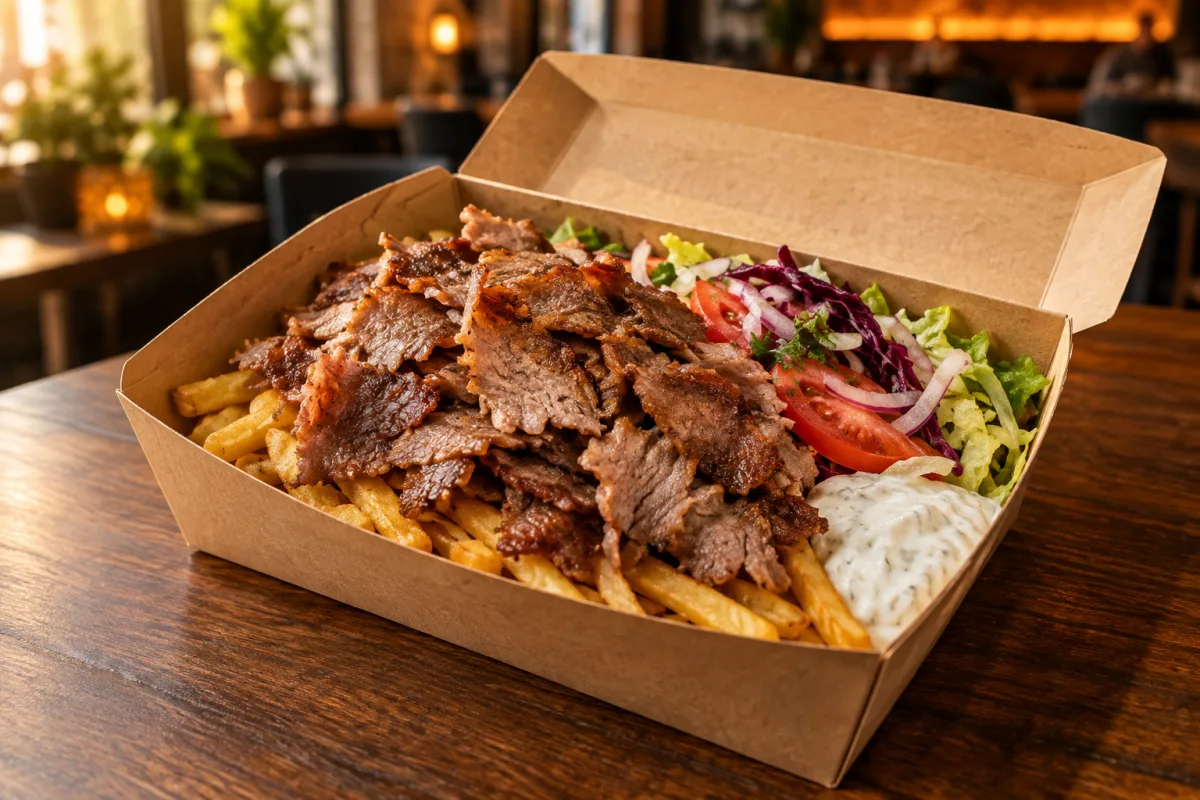 Drehspieß-Box – Rind & Kalb bei Aslans Berliner Döner in Nürtingen