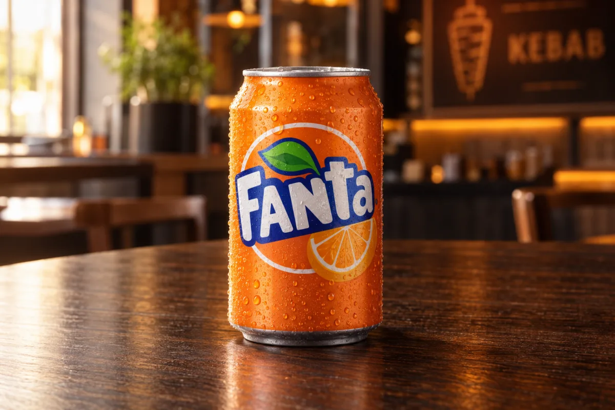 Fanta bei Aslans Berliner Döner in Nürtingen