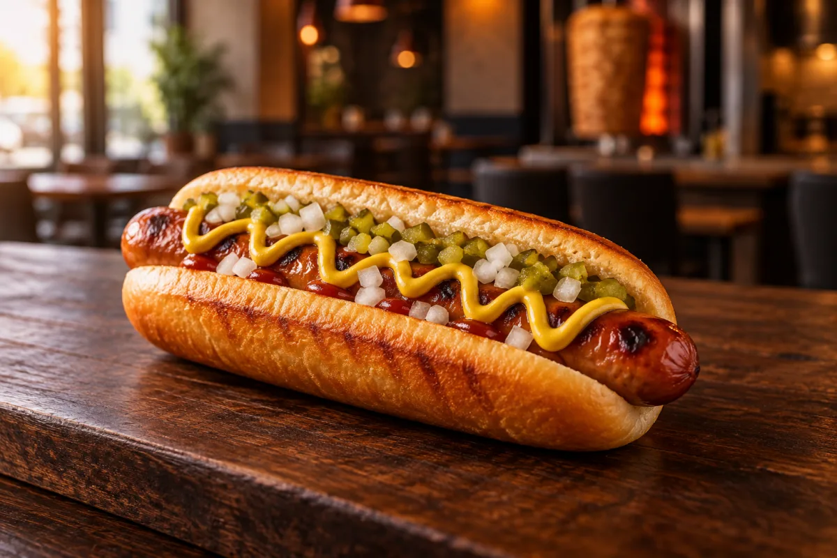 Hotdog Classic Geflügel bei Aslans Berliner Döner in Nürtingen
