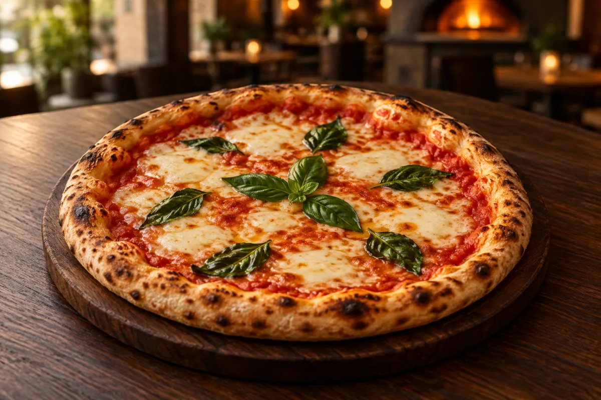 Pizza Margherita bei Aslans Berliner Döner in Nürtingen