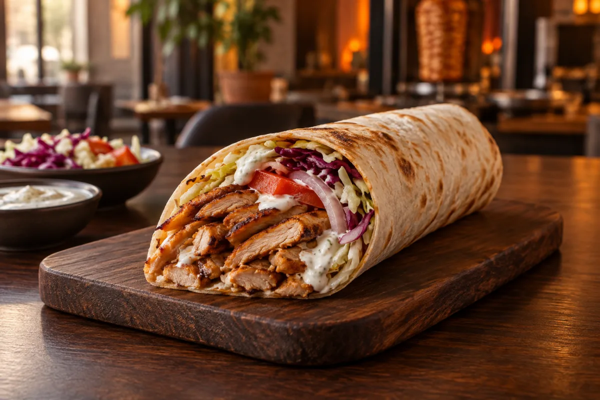 Yufka Drehspieß – Hähnchen bei Aslans Berliner Döner in Nürtingen